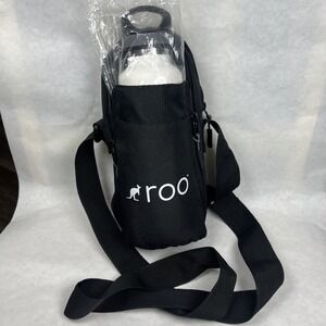 Roo Stainless Steel Water‎ Bottle With Carrier.  Active Hiking